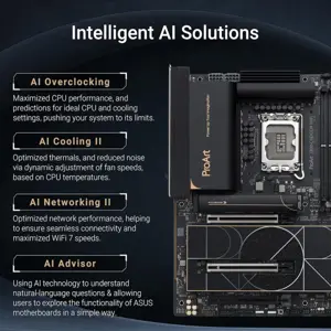 ASUS ProArt Z890-Creator WiFi ATX Motherboard – LGA1851, DDR5, Thunderbolt 5, WiFi 7, PCIe 5.0, Creator & Workstation Board