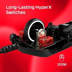 HyperX Pulsefire Haste 2 - Gaming Mouse Black 6N0A7AA