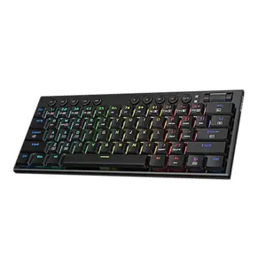 Redragon K632 RGB 60% Wired Mechanical Keyboard with Macro Keys - Black