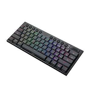 Redragon K632 RGB 60% Wired Mechanical Keyboard with Macro Keys - Black