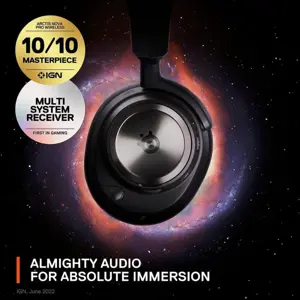SteelSeries Arctis Nova Pro Wireless High Fidelity Gaming Headset - PC, PS5, PS4, Switch, Mobile - 61520