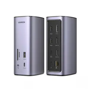UGREEN 90325 USB C Triple Display Docking Station (12-in-1)