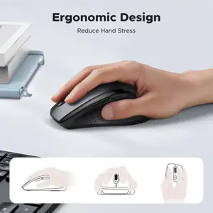 Ugreen 2.4G Wireless Mouse for Laptop, 1600 DPI Optical Tracking