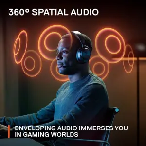 SteelSeries Arctis Nova Pro Wireless High Fidelity Gaming Headset - PC, PS5, PS4, Switch, Mobile - 61520