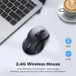 Ugreen 2.4G Wireless Mouse for Laptop, 1600 DPI Optical Tracking