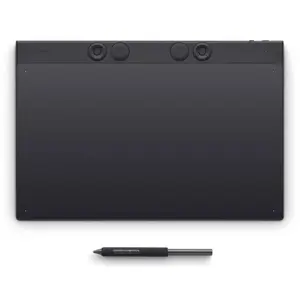 Wacom Intuos Pro Large Digitiser PTK870K0B, 8192 Pressure Levels, Tilt Recognition, Multi-Touch, USB-C, Bluetooth, Black