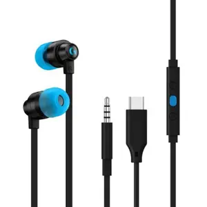 Logitech G G333 Gaming Earphones With Mic and Dual Drivers - Black
