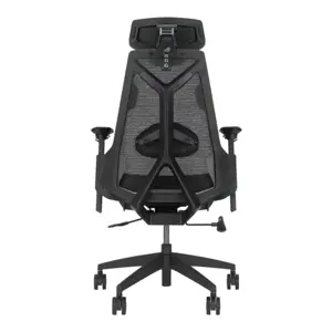 ASUS ROG Destrier Core Ergo Gaming Chair Black – Cyborg Design Ergonomic Mesh Chair with Mobile Arm Support & Adjustable Lumbar System
