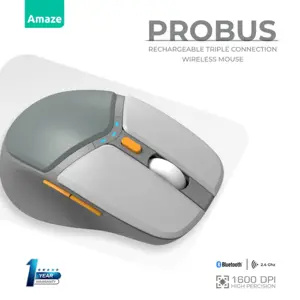 Amaze A725 Probus Triple Connection Rechargeable Wireless Mouse