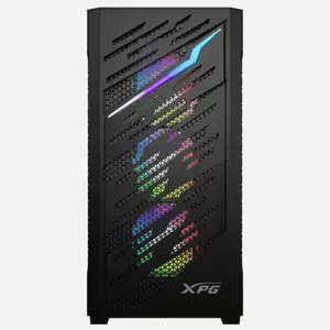 XPG Starker Air BTF RGB Mid-Tower ATX Gaming Case Black – Reverse-Connector Chassis
