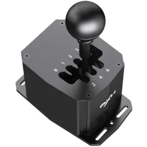 PXN SF U Gaming Gear Shifter – 7+R H-Pattern, Push-Down Reverse, 16-Bit Sensor