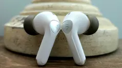 SoundPEATS Air 4 Pro Noise Cancelling Wireless Earbuds - White