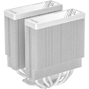 ID-COOLING FROZN A620 PRO SE ARGB – Dual 120mm Fans, 6 Heat Pipes, 260W TDP CPU Air Cooler – White