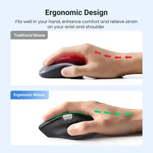 Ugreen Wireless Mouse, Scrolling Master with Ultra-fast Speed