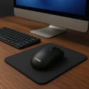 Amaze A712 Clicket Dual Wireless Rechargeable Mouse  - White / Black