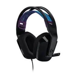 Logitech G335 Wired Gaming Headset - Multi-Platform (PC, PS4/5, Xbox, Switch), Flip-to-Mute Mic, Lightweight, Black