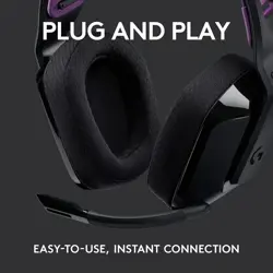 Logitech G535 Lightspeed Wireless Gaming Headset - Black