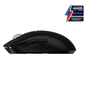 Logitech G PRO X Superlight 2 LIGHTSPEED Wireless Gaming Mouse - Black