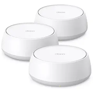 TP-Link Deco BE25 Mesh WiFi 7 System, BE3600 Whole Home, 3.6Gbps Dual-Band WiFi, 2.5Gbps Wired Connections, 3-Pack