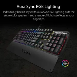 Asus Tuf Gaming K3 RGB Mechanical Keyboard - Red Linear Switch