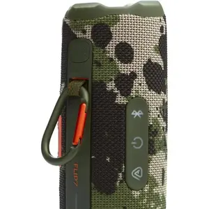 JBL Flip 7 Portable Bluetooth Speaker Squad JBLFLIP7SQUAD, AI Sound Boost, 25W Woofer, 10W Tweeter, Up To 16 Hours Playtime, Auracast Multi-Speaker