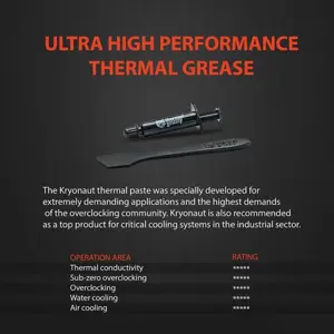 Thermal Grizzly Kryonaut Thermal Paste 1g – High Performance CPU/GPU Compound