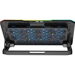 Amaze A500 Laptop RGB Cooling Stand - 6x70mm Fans, 5-Step Retractable, 10 RGB Modes