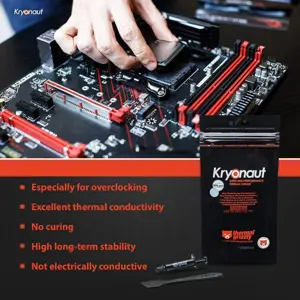 Thermal Grizzly Kryonaut Thermal Paste 1g – High Performance CPU/GPU Compound