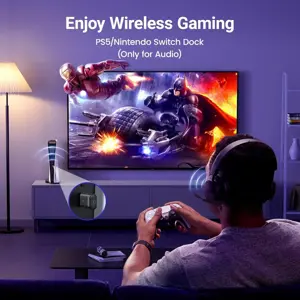 UGREEN 45008 Bluetooth 5.3 Adapter for PS5 and PC APTX Low Latency