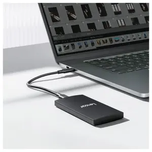 Lexar SL300 Portable SSD 1TB – USB 3.2 Gen 2 Type-C, Up to 1050MB/s, IP54 Water & Dust Resistant