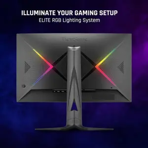 ViewSonic XG2736-2K 27 Inch 1440p IPS Gaming Monitor, 240Hz, 0.5ms, FreeSync Premium, NVIDIA G-Sync Compatible, RGB Lighting, 65W USB-C