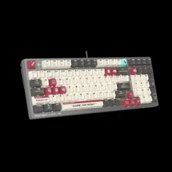 A4Tech Bloody S98 Hot-Swappable BLMS Mechanical Gaming Keyboard, Pixels Red, Red Plus Switch