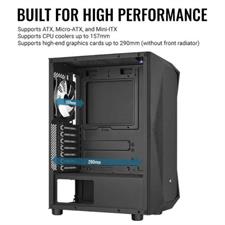 AeroCool Falcon ARGB Mid-Tower ATX Gaming PC Case