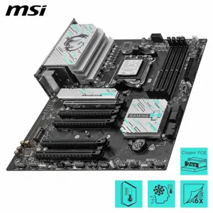 MSI B840 Gaming Plus WiFi AMD AM5 DDR5 ATX Motherboard - PCIe 4.0, WiFi 7, 2.5G LAN, Ryzen 9000 Ready