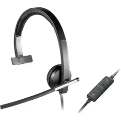 Logitech H650E USB Mono Headset - Enterprise-Grade Audio Quality - Designed and Certified for Business