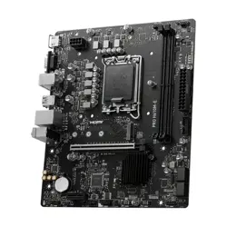 MSI PRO H610M-E DDR5 Intel LGA1700 microATX Motherboard - PCIe 4.0, M.2 NVMe, 12th/13th/14th Gen Ready