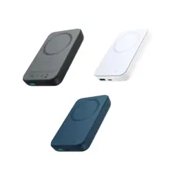 Joyroom JR-W020 Magnetic Wireless Power Bank White - 10000mah Capacity With Magsafe