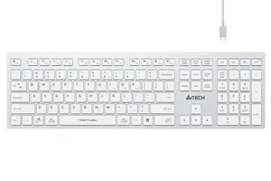 A4tech FBX50C Bluetooth & 2.4G Wireless Keyboard - White