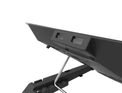 Darkflash G200 RGB Laptop Cooling Pad - Adjustable Height, USB-Powered, Phone Holder