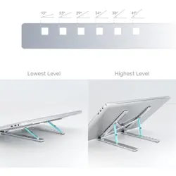 UNITEK Mechanical Foldable Laptop Stand OT155SL