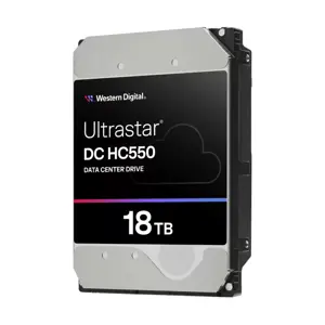 WD Ultrastar DC HC550 18TB HDD 0F38459 SATA SE Data Center Hard Drive, up to 269MB/s Transfer Rate