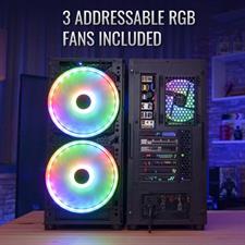 AeroCool NightHawk Duo ARGB Mid-Tower E-ATX Gaming PC Case