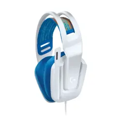 Logitech G335 Wired Gaming Headset - Multi-Platform (PC, PS4/5, Xbox, Switch), Flip-to-Mute Mic, Lightweight, White