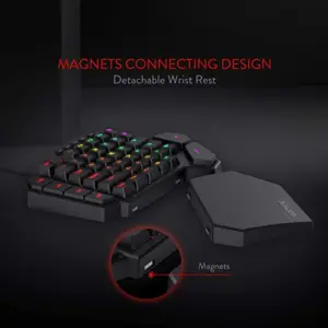 Redragon K585-BA RGB One-Handed Gaming Keyboard & M721-Pro RGB Gaming Mouse Combo Set 2 in 1