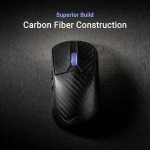 ASUS ROG Harpe Ace Extreme P718 Wireless Gaming Mouse – 42,000 DPI AimPoint Pro Sensor, Carbon Fiber Composite, 47g Ultra-Light Esports Mouse, Tri-Mode Connectivity Black