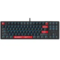 Bloody AT87 ALPHA Optical Switch Keyboard, 7 RGB Backlit Effects