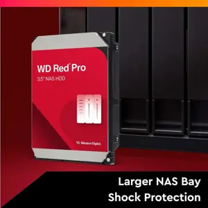 WD Red Pro NAS Hard Drive 16TB WD161KFGX – Enterprise-Class NAS Storage for Multi-Bay RAID Systems