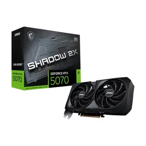 MSI SHADOW GeForce RTX 5070 12GB 2X OC GDDR7 PCIe 5.0 x16 Graphics Card