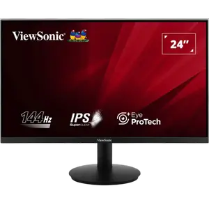 ViewSonic VA24G1-H 24" Full HD 144Hz Monitor, IPS, 1ms, Variable Refresh Rate, Eye ProTech+, HDMI VGA