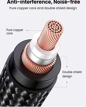 UGREEN 3.5mm TRS Male to XLR Female Audio Cable 2M | Professional Stereo Audio Adapter Cable for Microphone, Mixer, Amplifier, Speaker & Recording Equipment